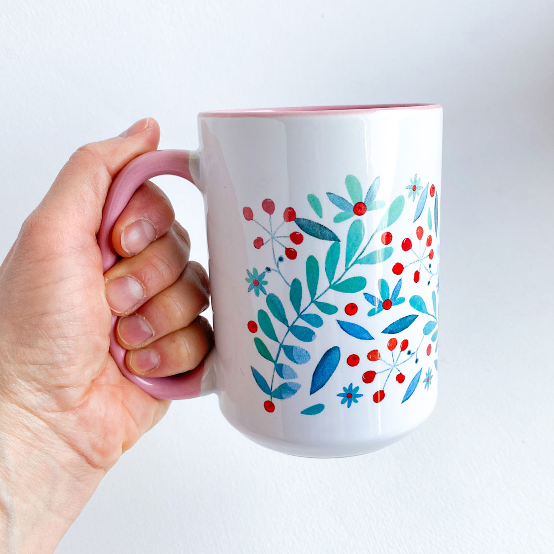 Kubek z zimowym rysiem, 450ml