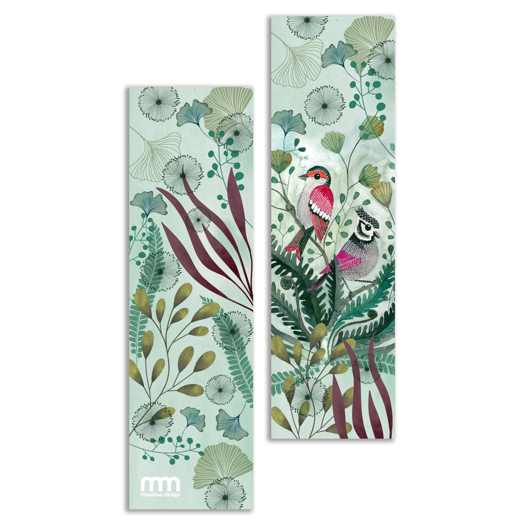 małe ptaszki, wiosenna zakładka do książki