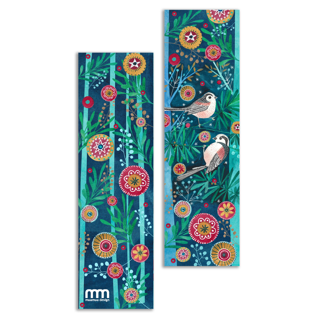 raniuszki wśród drzew, zilustrowana zakładka do książki