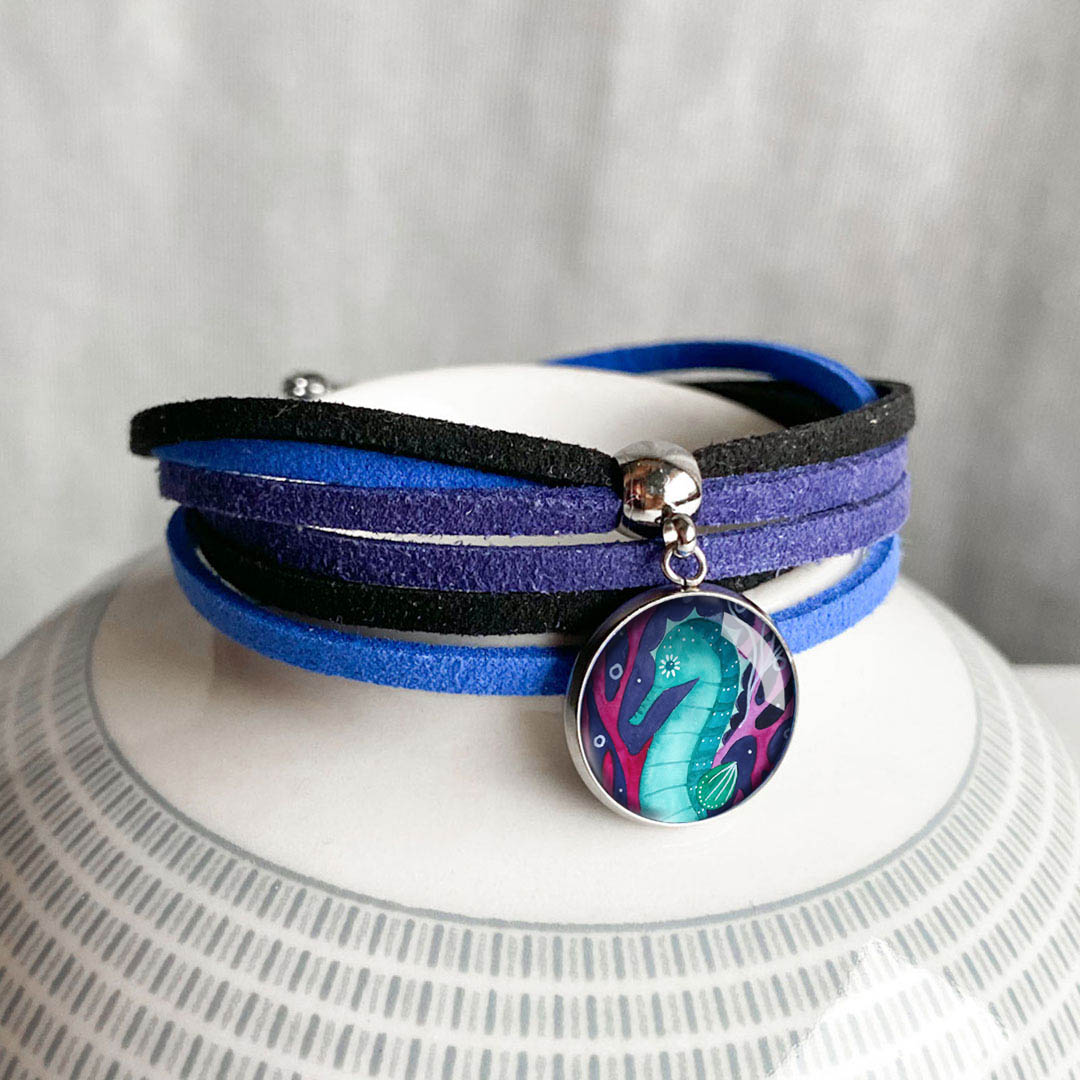 Seahorse bransoletka z rzemieniami