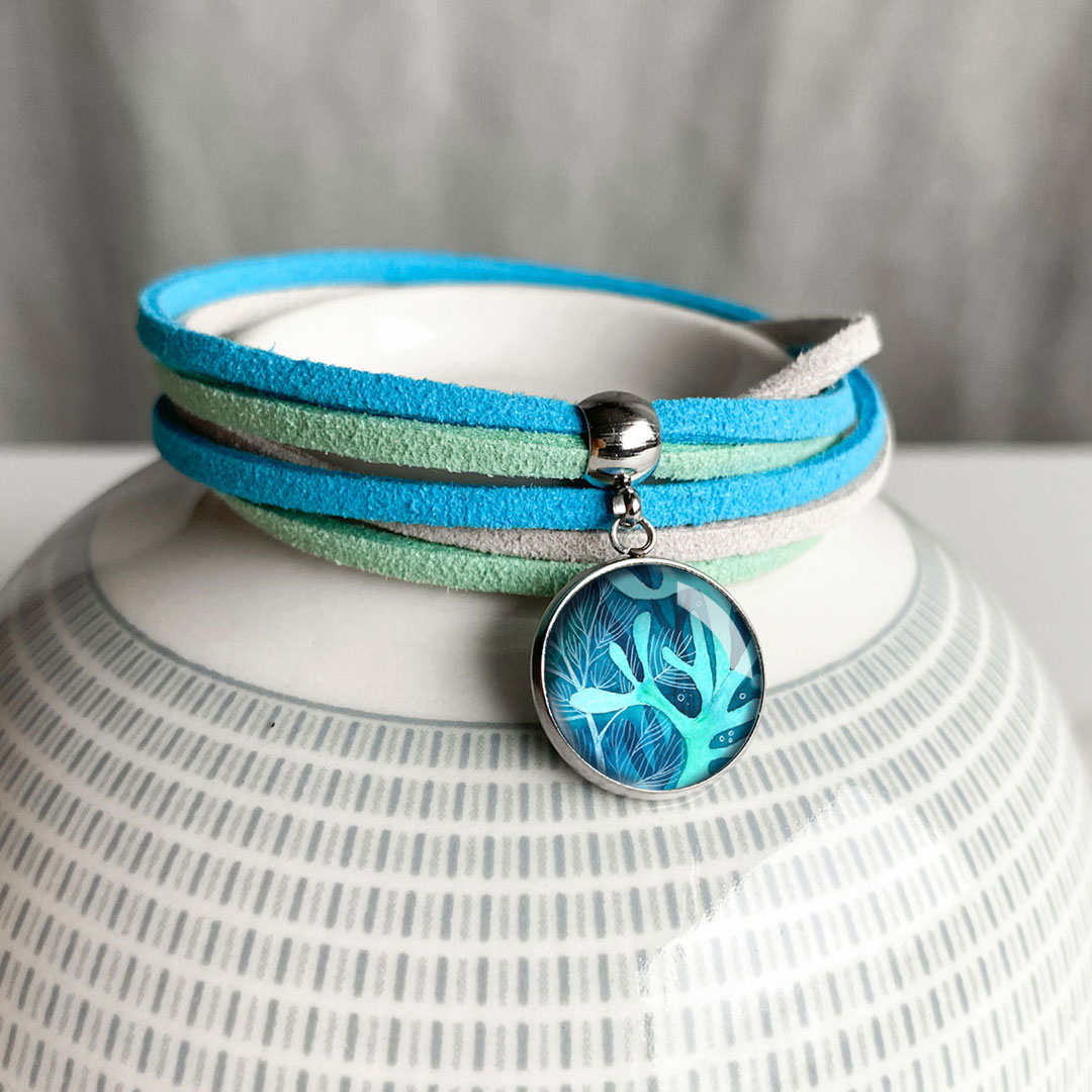 Sea Plant bransoletka z rzemieniami